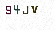 Visual Confirmation Security Code