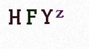 Visual Confirmation Security Code