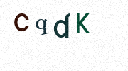 Visual Confirmation Security Code