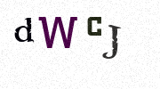 Visual Confirmation Security Code