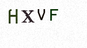 Visual Confirmation Security Code