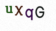 Visual Confirmation Security Code