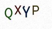 Visual Confirmation Security Code