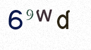 Visual Confirmation Security Code