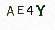 Visual Confirmation Security Code