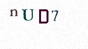 Visual Confirmation Security Code